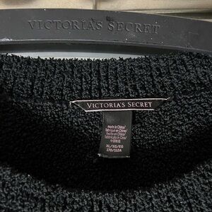 Victoria's Secret Textured Black Knit